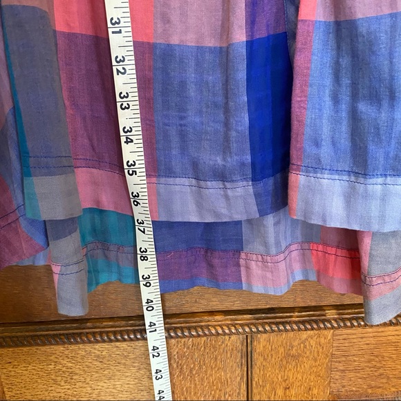 Anthropologie Holding Horses Plaid Dress - Picture 3 of 12